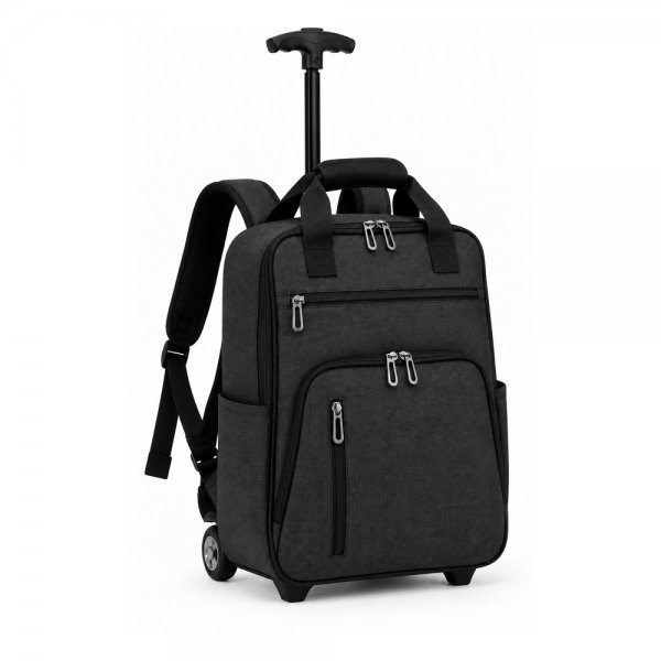 TR-R-TW-002 Black Ryanair Underseat Cabin Bag